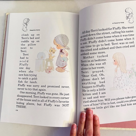 Precious Moments Bedtime Stories Book 1988 - Picture 11 of 13